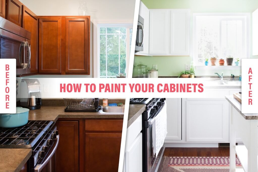 1. Refresh Cabinets with Paint or Refinishing