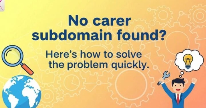 Fixing the “Keine Karriere-Subdomain Gefunden” Error: A Quick Guide for HR Pros