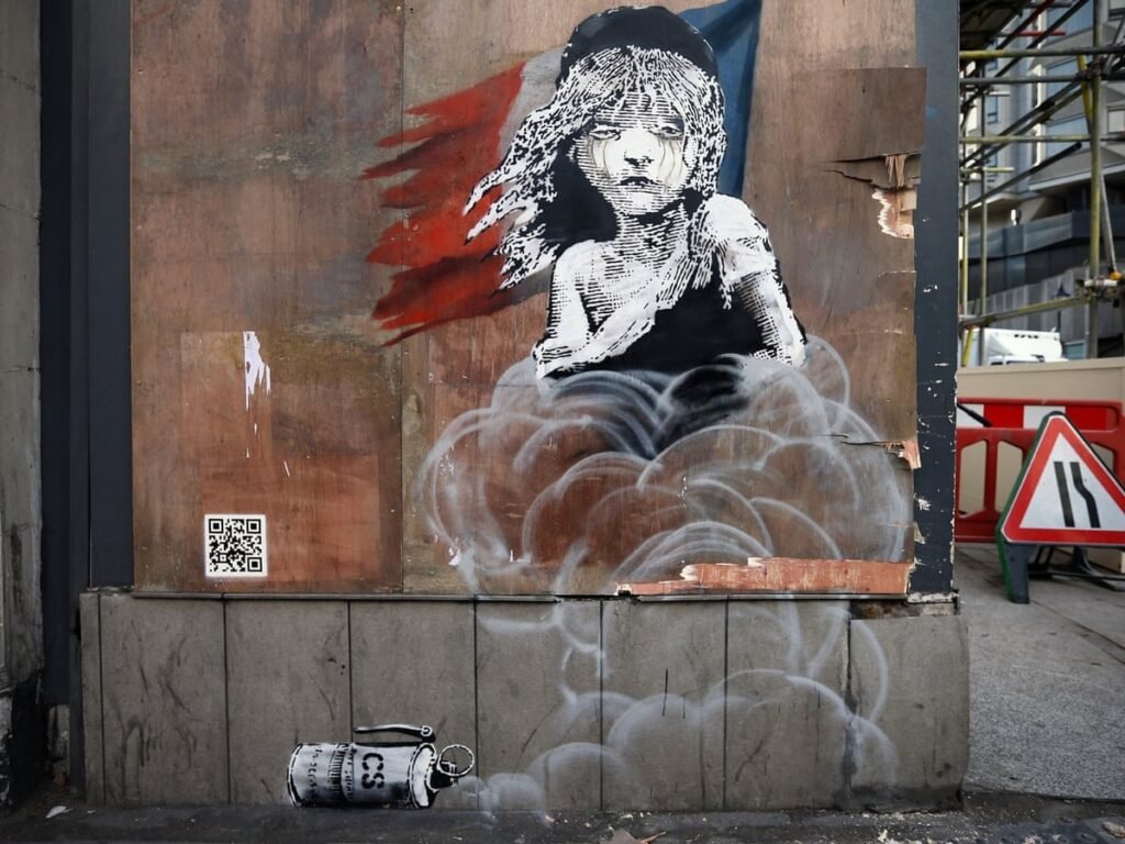 Banksy's refugee piece shows us how to protest – and grieve