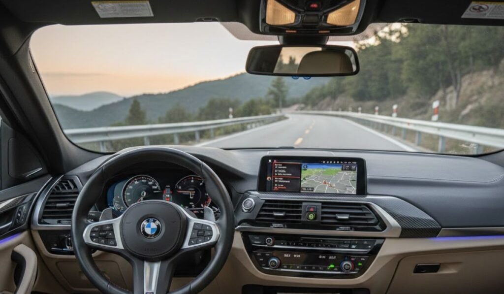 BMW X4 interior technology and comfort.