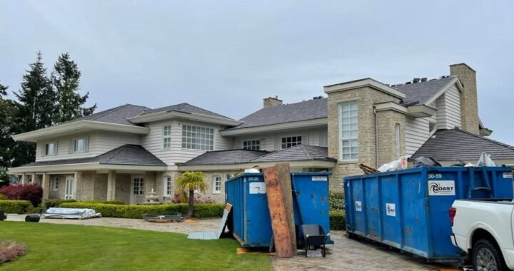 How Renting A Roofing Dumpster Rental Benefits Property Managers