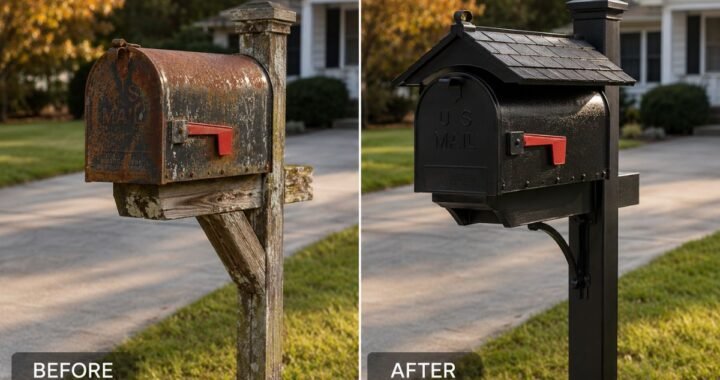 DIY Mailbox Renovation — How to Refresh Yours in a Weekend