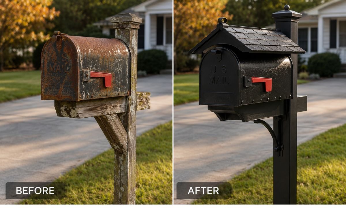 DIY Mailbox Renovation